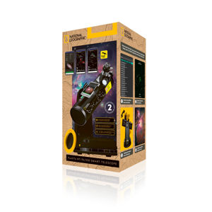 NATIONAL GEOGRAPHIC Smart-Teleskop PushTo NT-76/350 