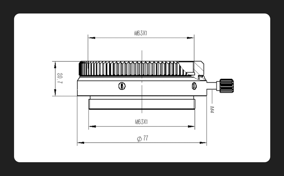 SVBONY SV210 M63 CAA 360 Grad Rotator für Kameras
