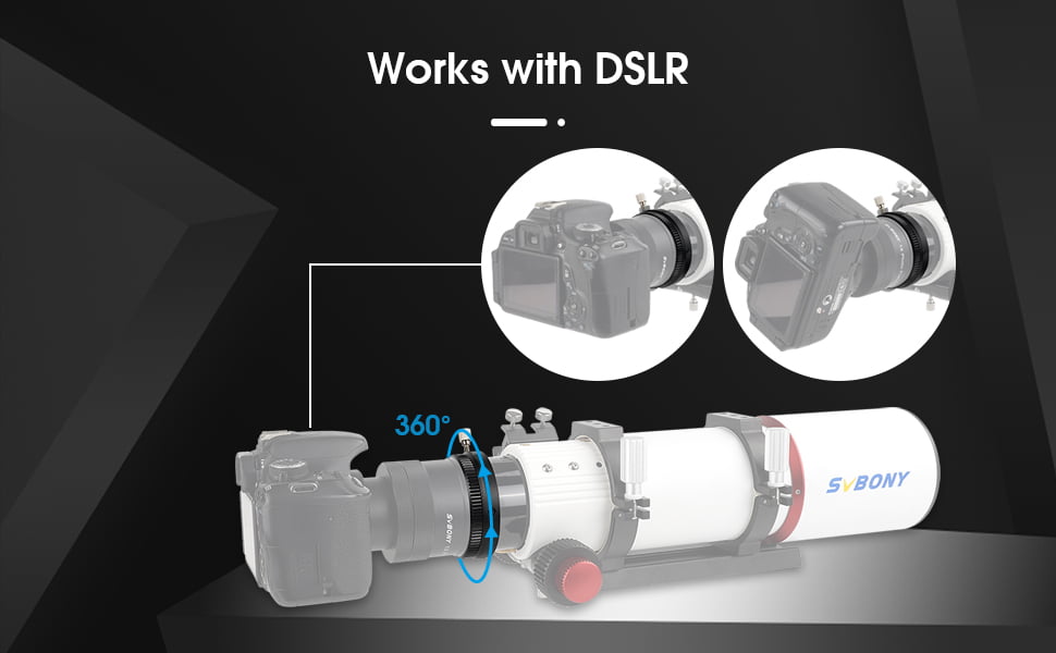 SVBONY SV210 M63 CAA 360 Grad Rotator für Kameras