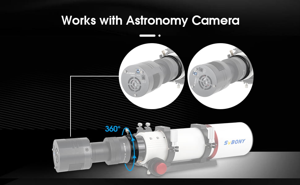 SVBONY SV210 M63 CAA 360 Grad Rotator für Kameras