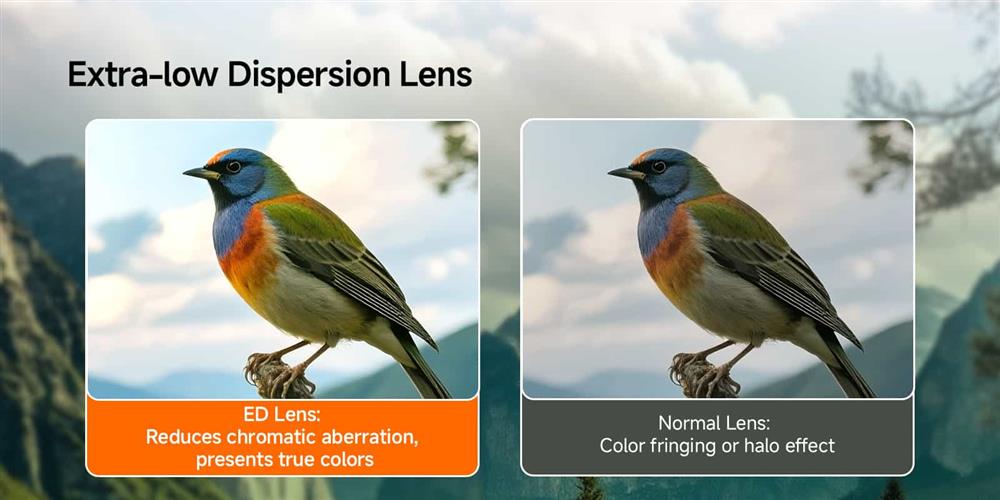 SA208 8x42 Integrated ED Binoculars with photos and videos (6MP) – for Bird Watching & Outdoor Observation
